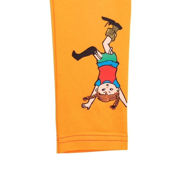 Pippi Långstrump leggings röd/orange Red 122
