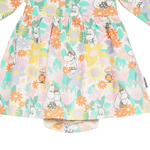 Moomin Somrigt bodysuit hvid MultiColor 56