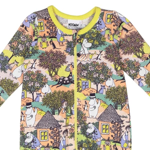 Mummi Rosdalen pyjamas gul MultiColor 92