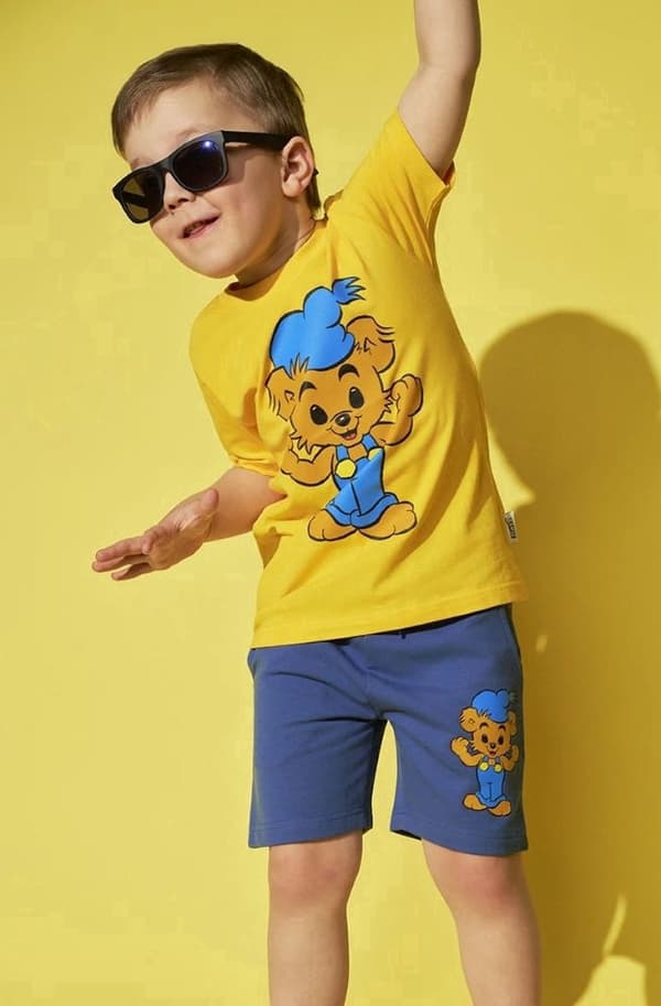 Bamse Strongest Bear T-paita Keltainen Yellow 92
