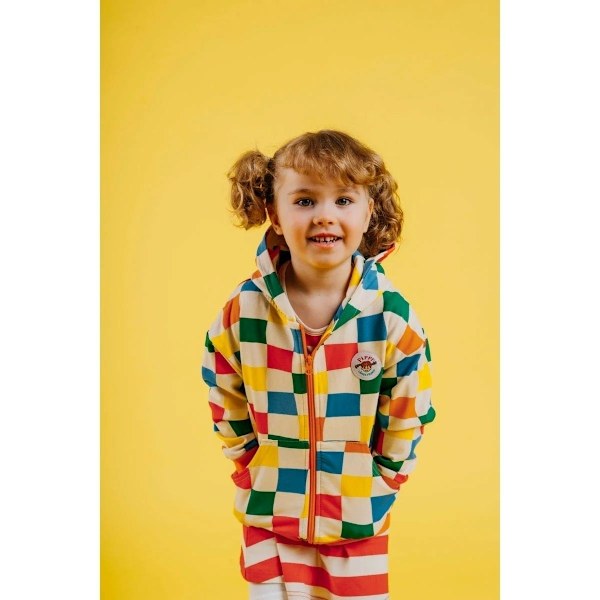 Pippi Langstrømpe - Pippi firkantet tørklædespartel MultiColor 116