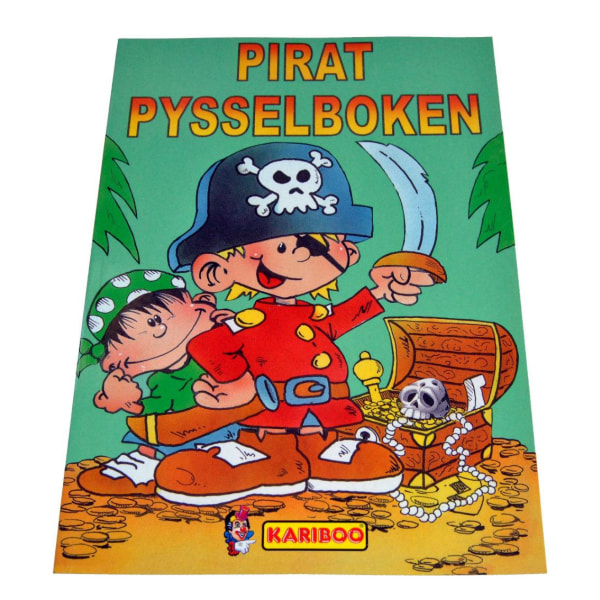 Pirat pysselboken multifärg