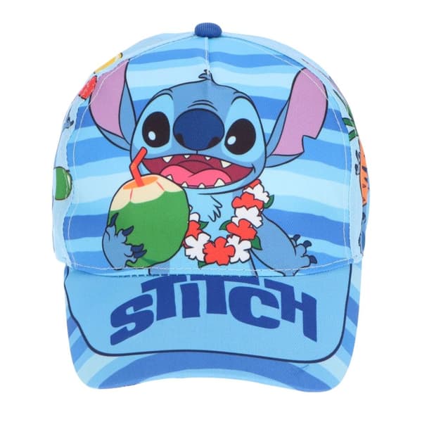 Disney Stitch kasket med striber Blue 54 cm