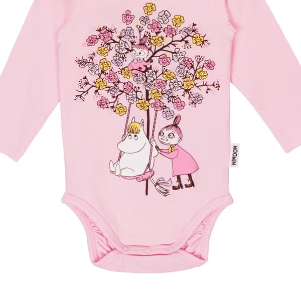 Mumitræsgyngebody Lyserød 86 cl Light pink 86 cl