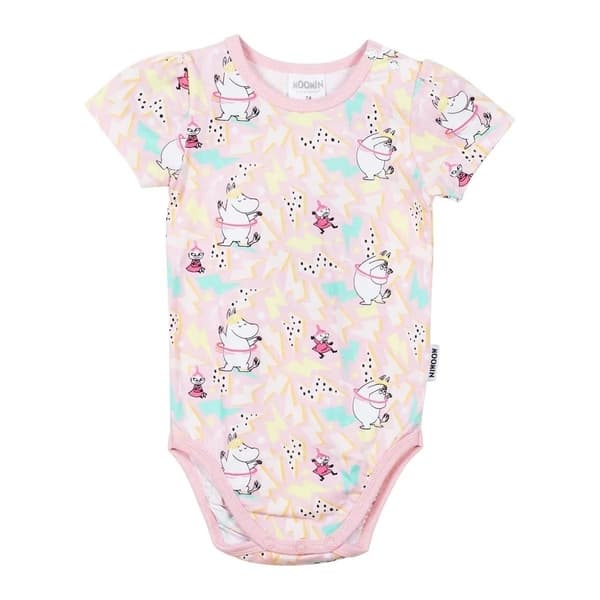Moomin Dancer body kortærmet pink LightPink 86