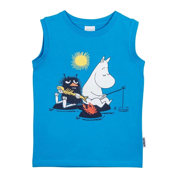 Mumi På stranden-tanktop blå Blue 104