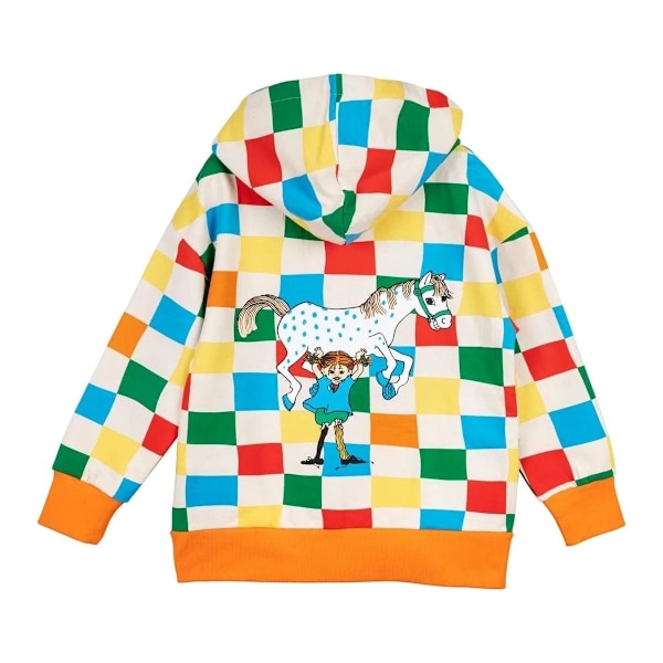 Pippi Langstrømpe - Pippi firkantet tørklædespartel MultiColor 104