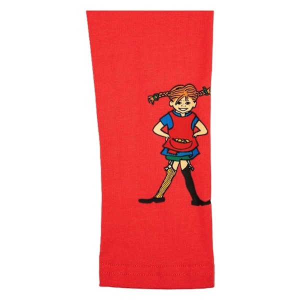 Pippi Långstrump leggings Rand Red 98