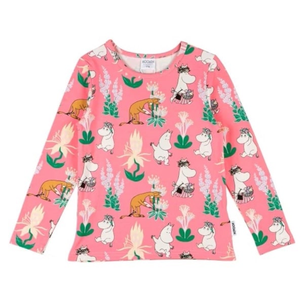 Moomin Growth skjorte Pink 128