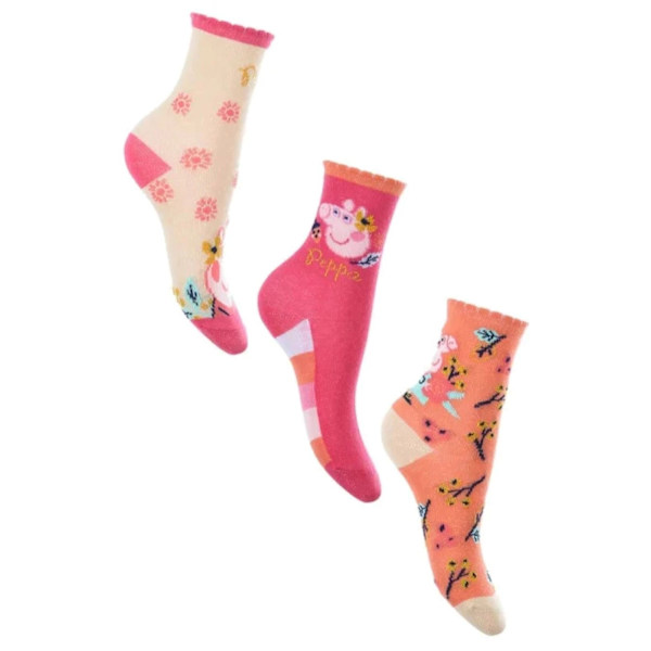 3 kpl Greta gris Sukat Flowers 2 MultiColor 23/26