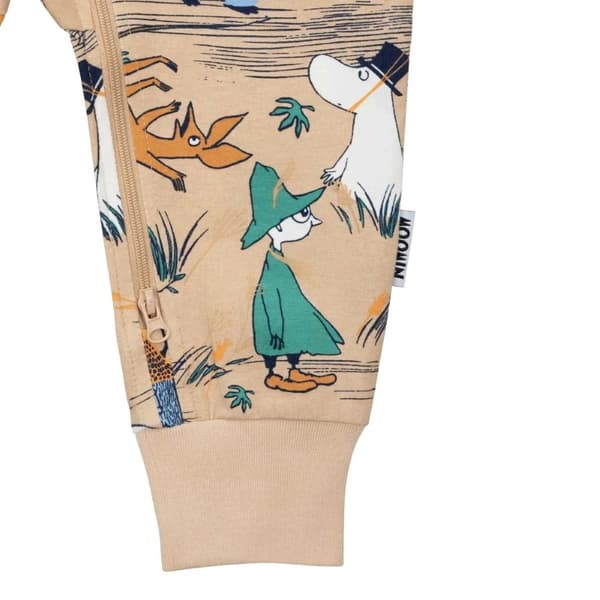 Mumi Storm pyjamas beige Beige 74