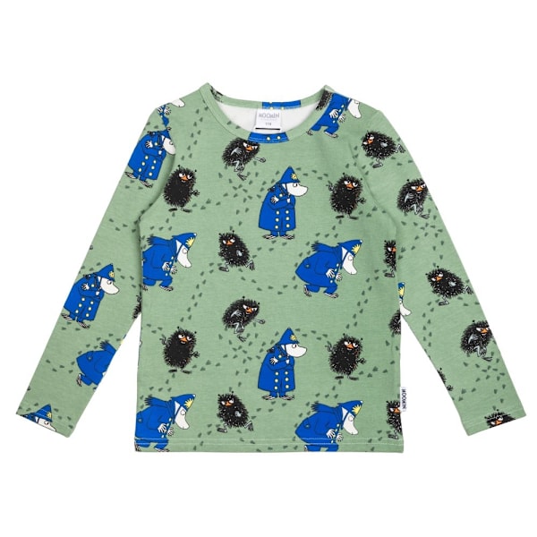 Moomin Policeman sweater grøn Green 92