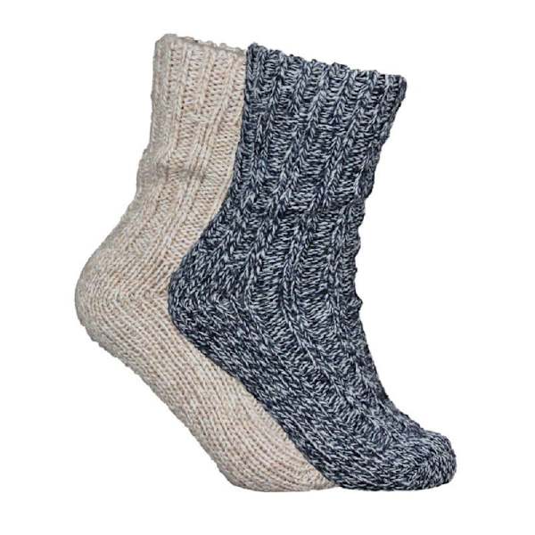 2-Pack Raggsockor Barn Blue 25/27