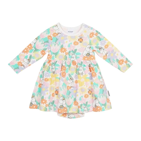 Moomin Somrigt bodysuit hvid MultiColor 74