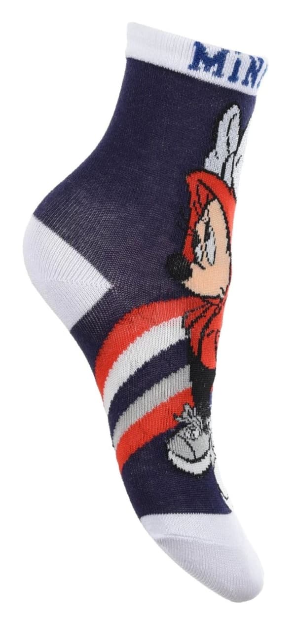 3-pak Minnie Mouse sokker MultiColor 23/26