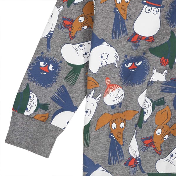 Mumi Expression-heldragt i mørkegrå DarkGrey 92