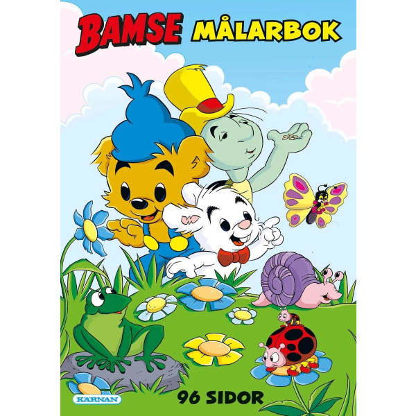 Bamse Malebog 96 sider Multicolor