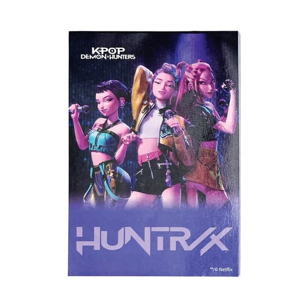 K-pop Demon Hunters skrivmaterial set 5 delar Lila