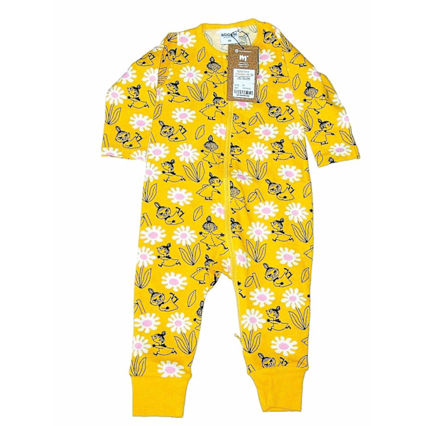 Mumin kamille pyjamas - gul Yellow 62