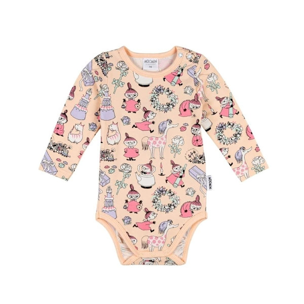 Mumin Mys kalas-body persika LightOrange 80