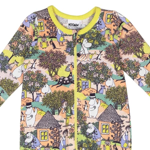 Mummi Rosdalen pyjamas gul MultiColor 80