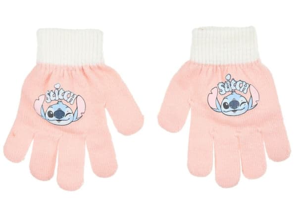 Disney Stitch Mittens Aprikoosi Apricot one size