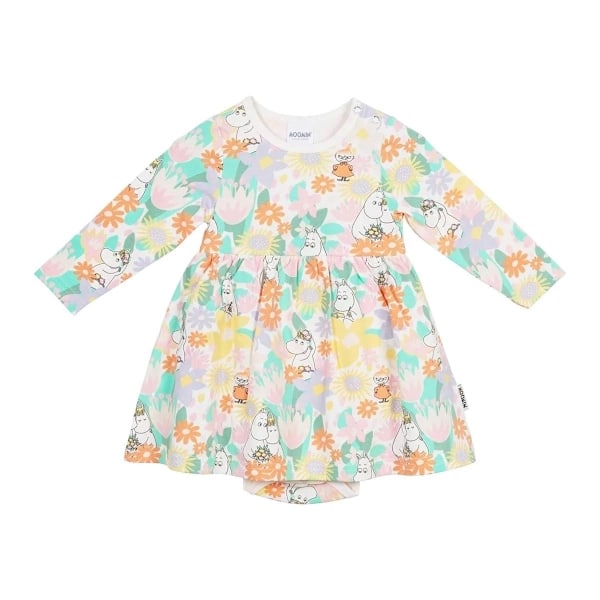 Moomin Somrigt bodysuit hvid MultiColor 86