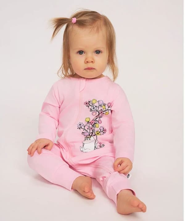 Mumitræsgyngepyjamas Pink LightPink 56