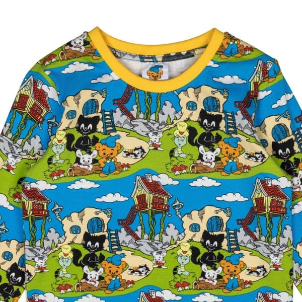 Bamse Hometown -neulepusero sininen 86 cl Blue 86 cl