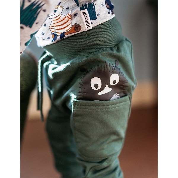 Moomin Stinky college bukser baby salvie DarkGreen 68