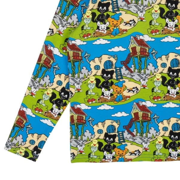 Bamse Hometown -neulepusero sininen 86 cl Blue 86 cl