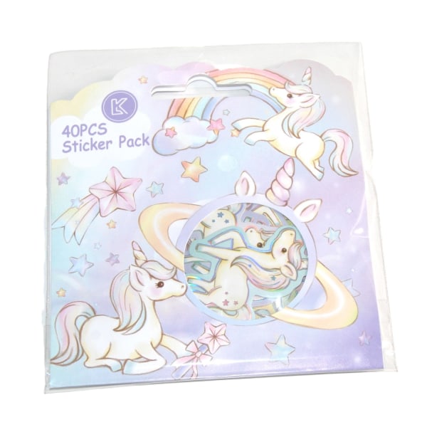 Unicorn Stickers multifärg