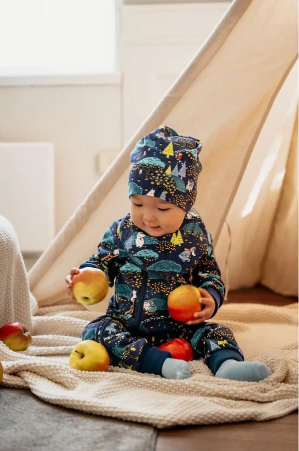Mumi Høsthat blå 52/54 cm Dark blue