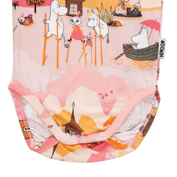 Mumin Störtflod-body beige Beige 62