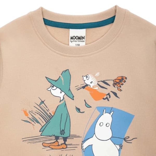 Mumi Storm sweatshirt beige Beige 104