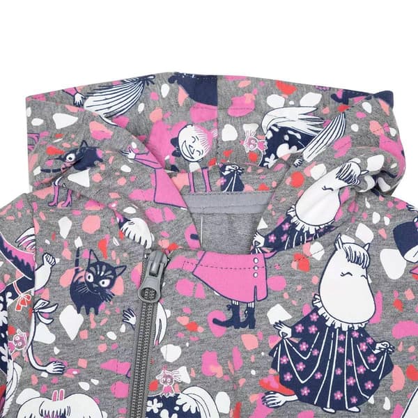 Mumin Flinga overall Baby Mörkgrå DarkGrey 80