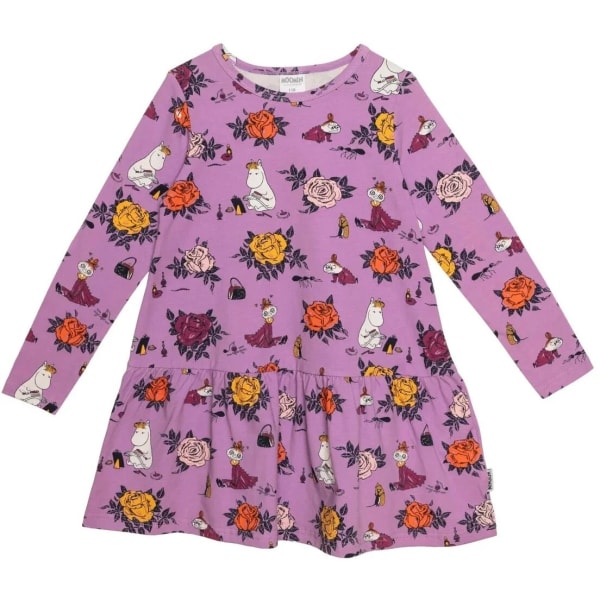 Moomin - Roses kjole lilla Purple 104