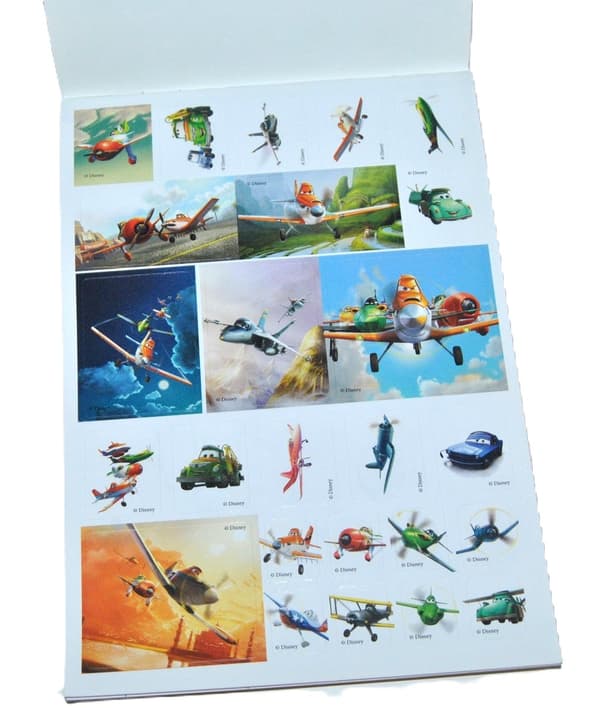Disney Planes målarbok med stickers multifärg