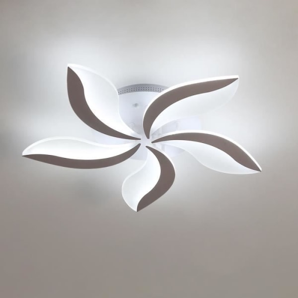 KIWAEZS Modern akryl LED-taklampa 48W 4080lm 6000K för vardagsrum, kök, sovrum Diameter 70cm