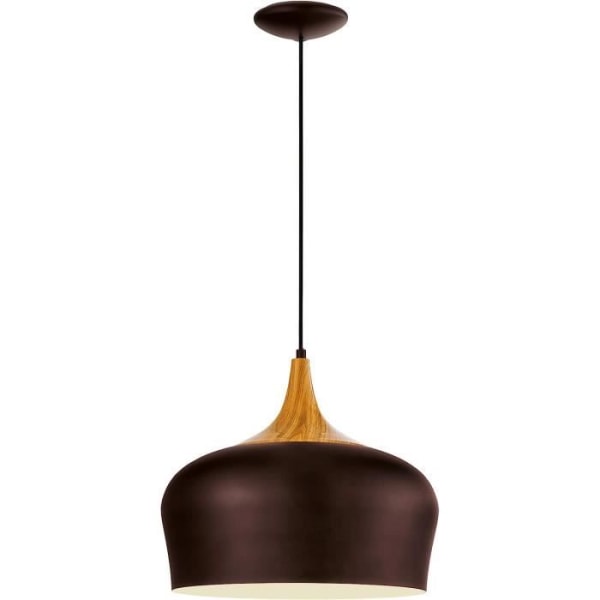 KIWAEZS modern skandinavisk taklampa, med metallträkornig lampskärm, Ø: 28 cm, E27, för kök, vardagsrum, restaurang