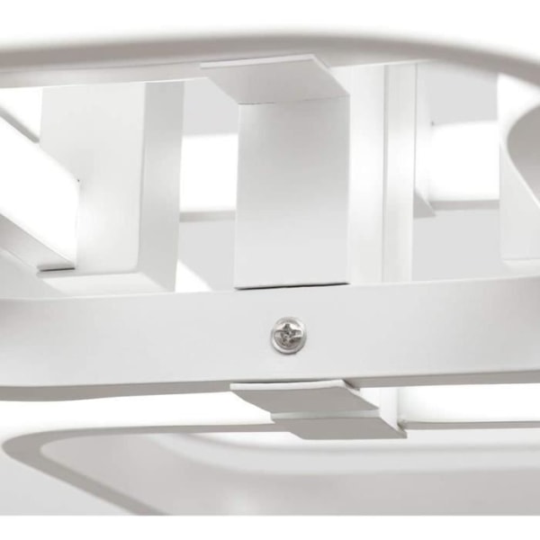 KIWAEZS modern LED-taklampa, 120W vita vardagsrumsljuskronor, 6500K vitt ljus - L.89 * B.69 * H.21 cm