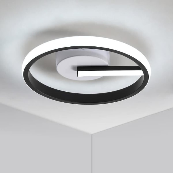 KIWAEZS Modern LED Taklampa 13W Akryl för Kök Sovrum Hall Kall Vit 6000K Ø20CM
