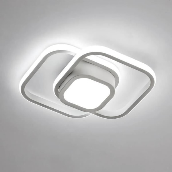 LED-takljus Modernt ljusarmatur 36W 2500LM Square Cool White 6000K för Vardagsrum Korridor Sovrum Balkong