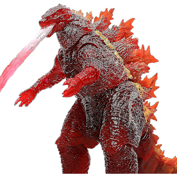 King Of The Monsters Leksak - Godzilla Actionfigur - Dinosaurie Leksaker Godzilla - Filmmonster Serien Godzilla. red