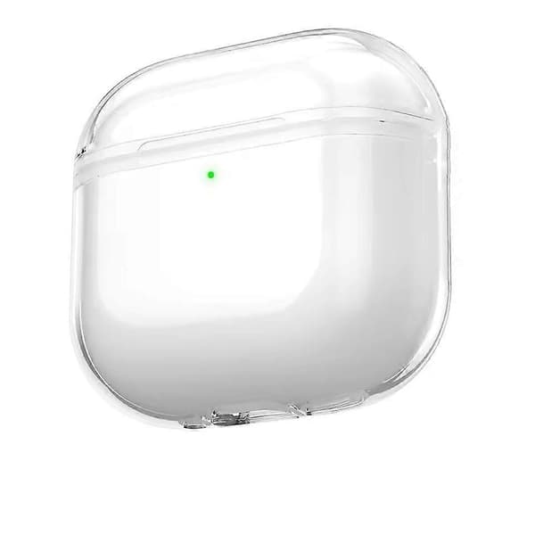 Läpinäkyvä Airpods 4 -kotelo