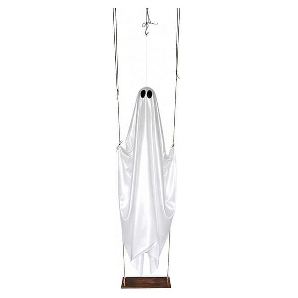 Gigantisk hengende spøkelse – LED-lysende Halloween-hagedekorasjon 150CM Without Light
