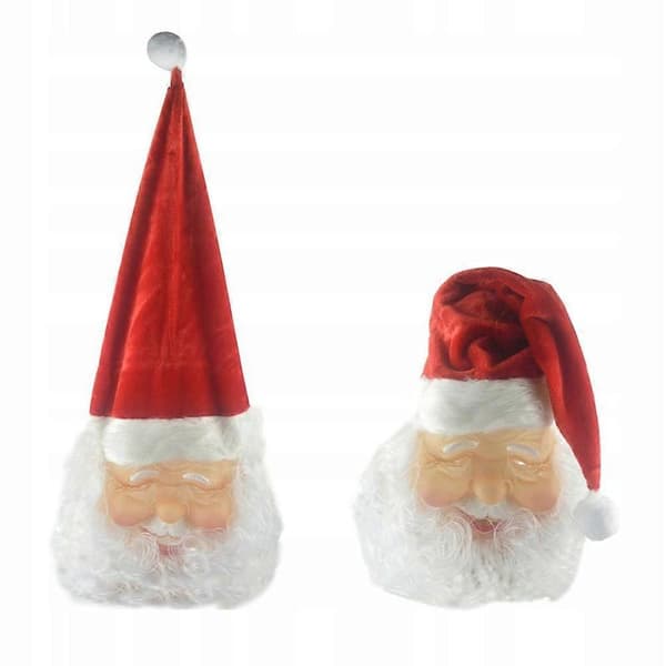 Julemandshat Frue Maske Cosplay Jul multicolor