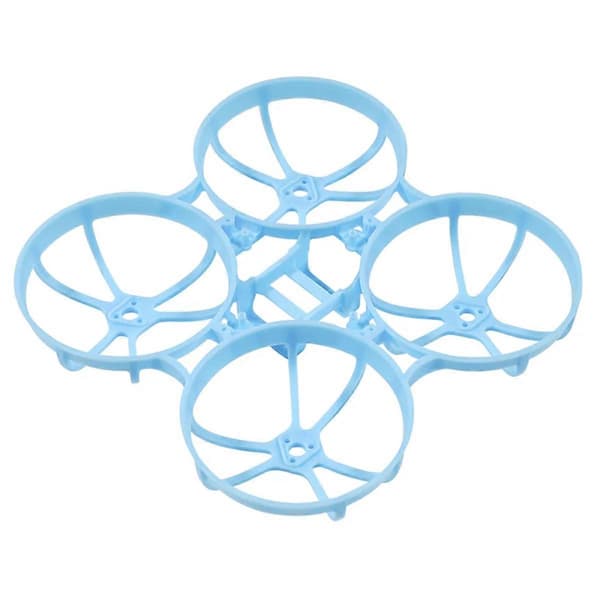 Ramme for Meteor75 Pro FPV Drone 1S Micro-Børsteløs Whoop Meteor 75 Pro FPV Racing RC Drone Quadcopter Blue
