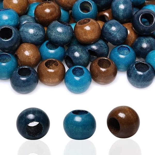 Treperler Spacer Beads Stort hull (10 mm)