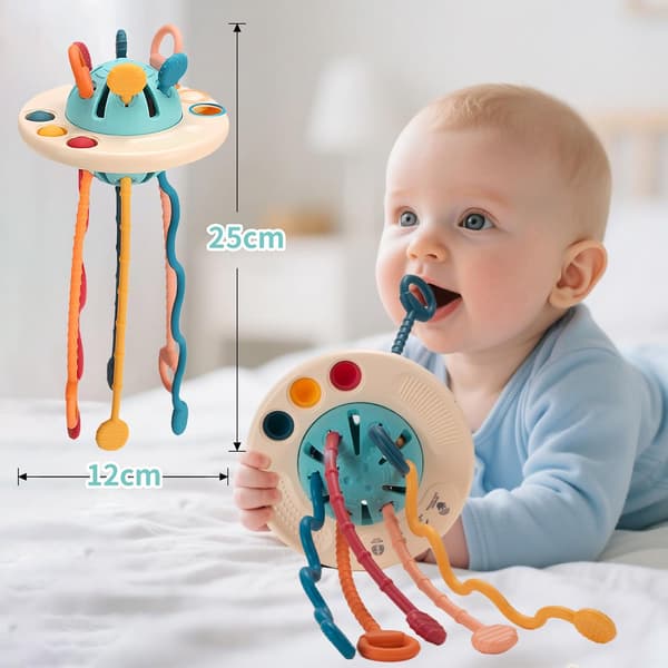 Leker egnet for 1-åringer, sensoriske leker for spedbarn